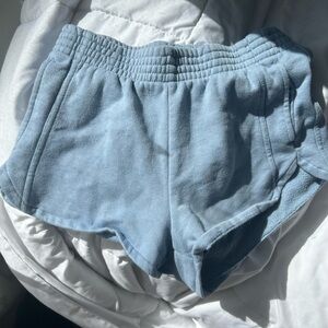 Baby Blue Sweat Shorts